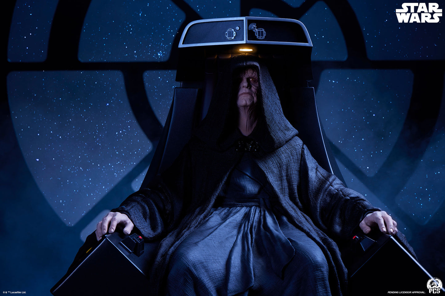 Emperor Palpatine (on Throne) Star Wars 1/3 Scale Statue Pre-order