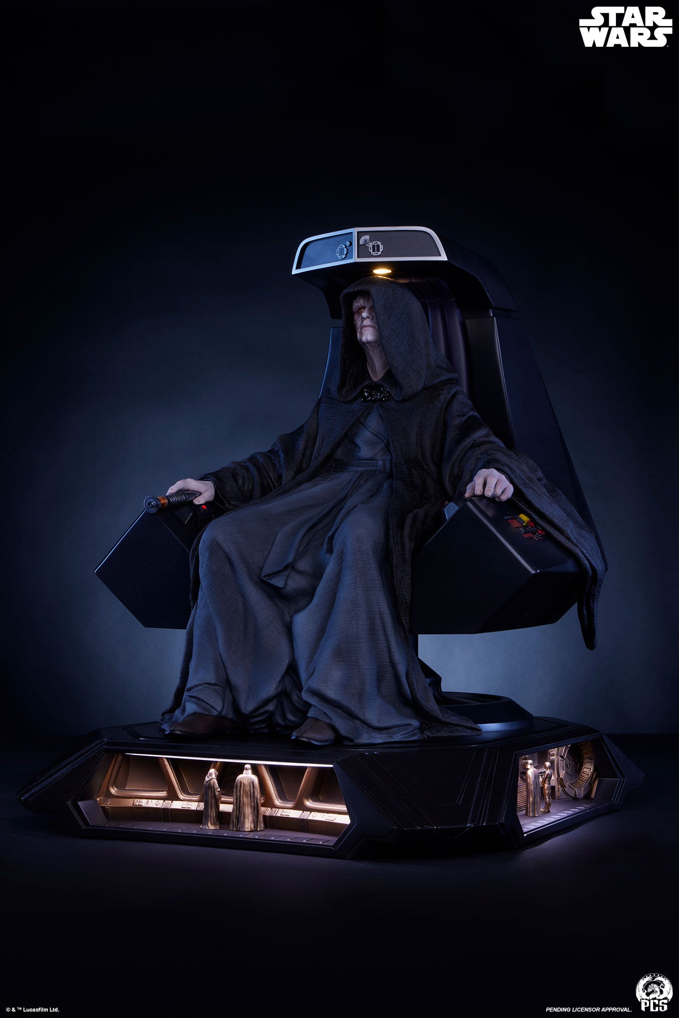 Emperor Palpatine (on Throne) Star Wars 1/3 Scale Statue Pre-order