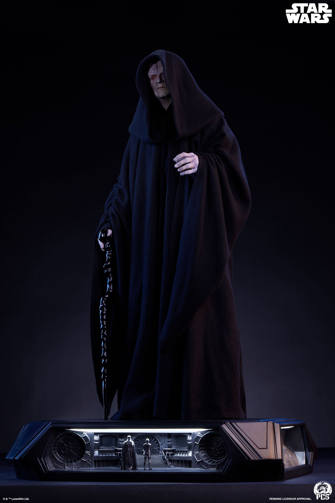 Emperor Palpatine Hyperreal Star Wars 1/3 Scale Statue Pre-order