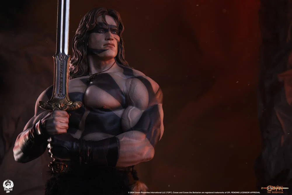 Conan The Barbarian War Paint PCS Collectibles 1/2 Scale Statue Pre-order