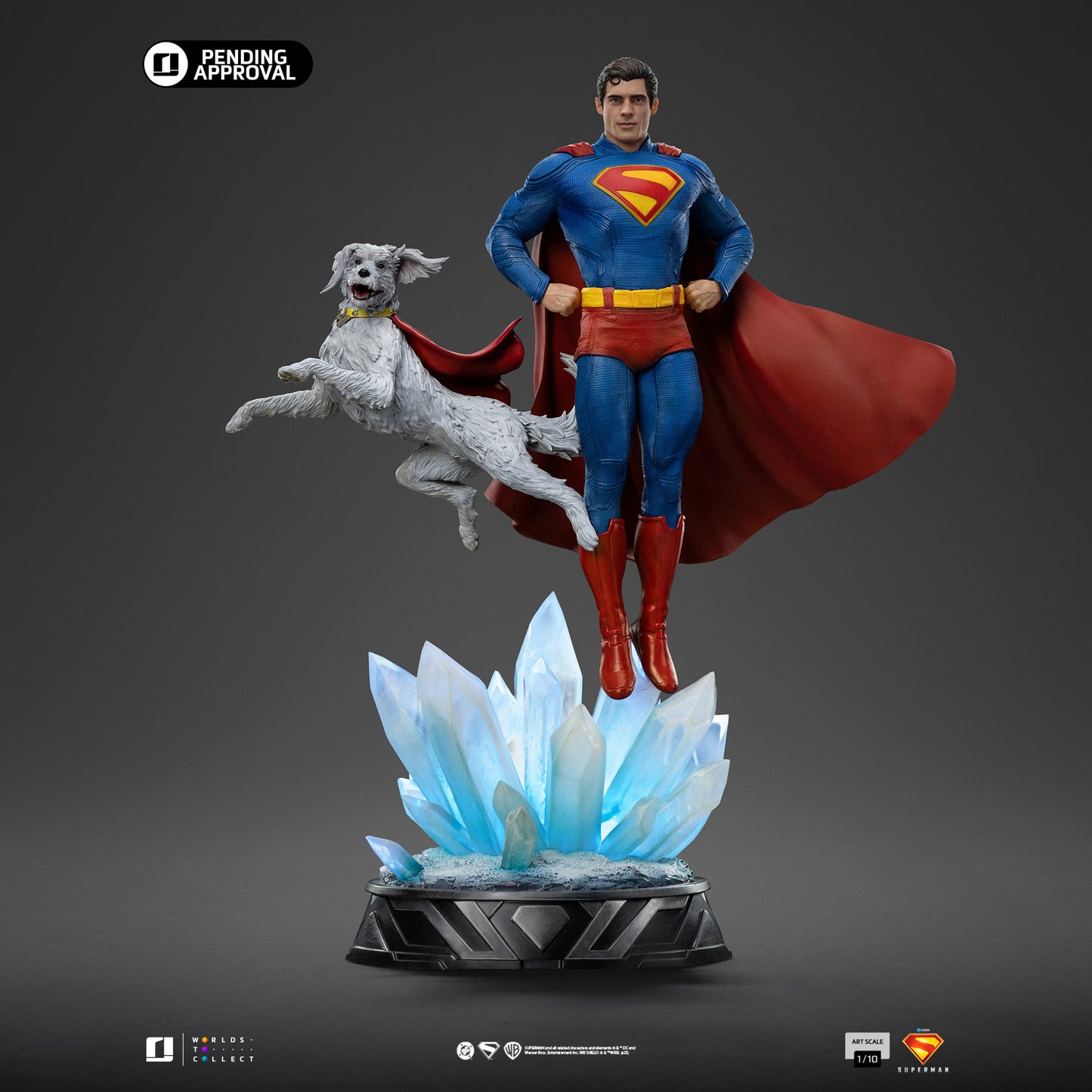 Superman and Krypto 1/10 Scale Statue Pre-order