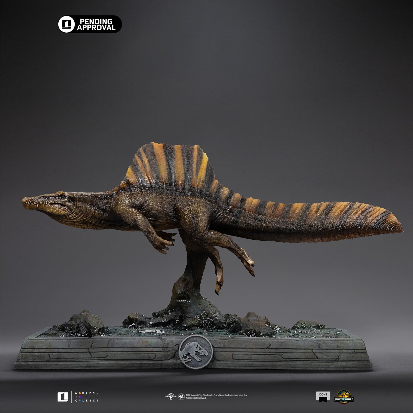 Spinosaurus Jurassic World Rebirth 1/20 Scale Statue Pre-order