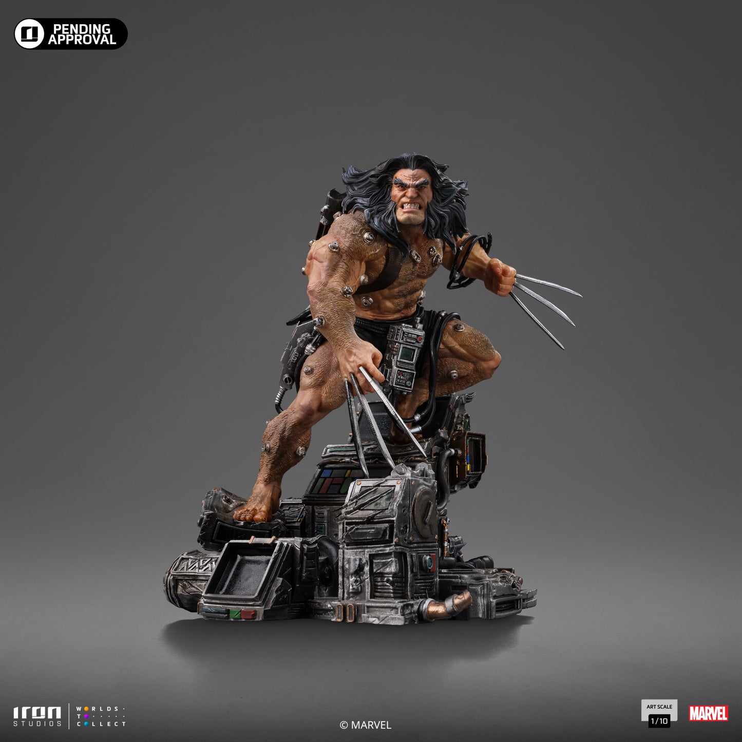 Weapon X Wolverine 50th Anniversary 1/10 Scale Statue