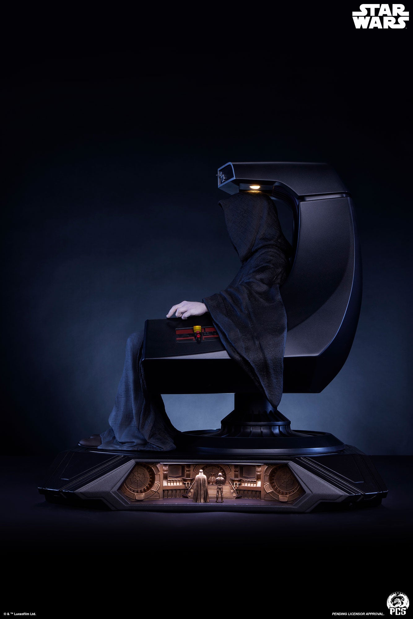 Emperor Palpatine (on Throne) Star Wars 1/3 Scale Statue Pre-order