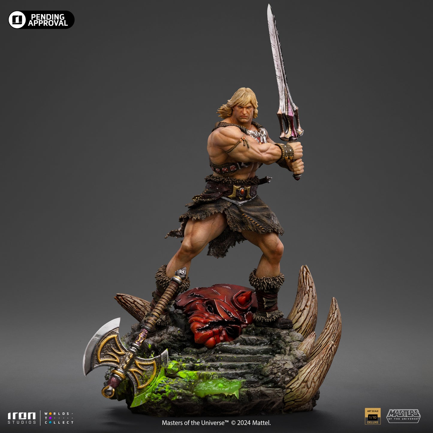 He-Man Unleashed MOTU 1/10 Scale Statue Pre-order