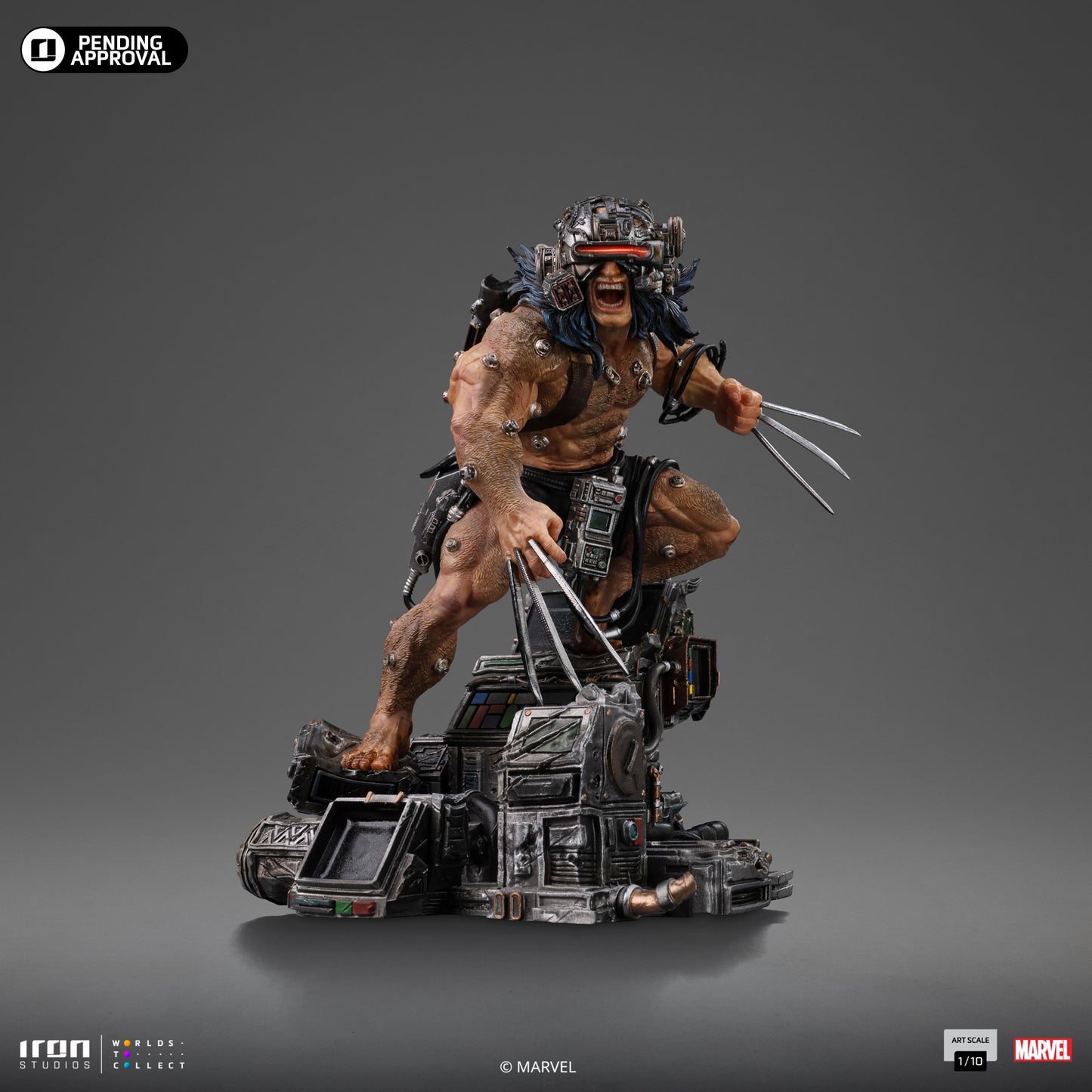 Weapon X Wolverine 50th Anniversary 1/10 Scale Statue