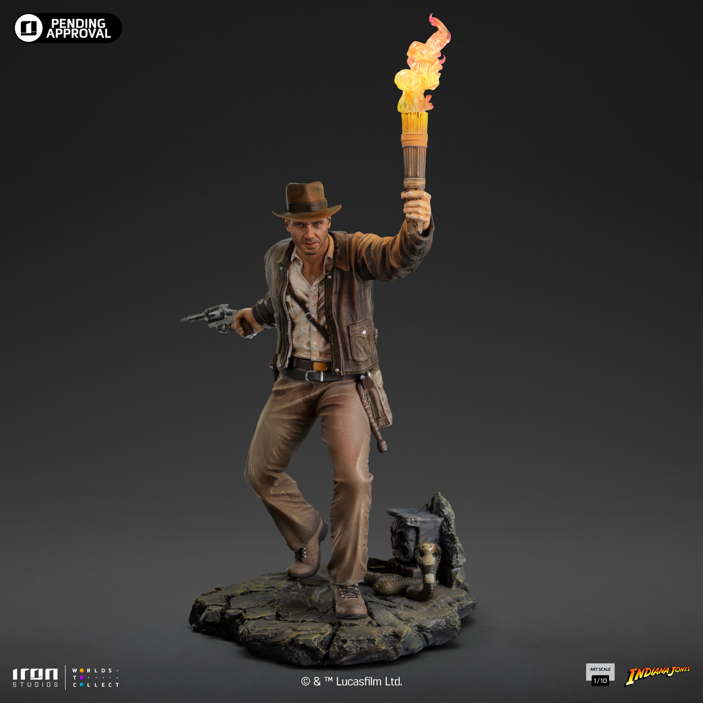 Indiana Jones 1/10 Scale Statue