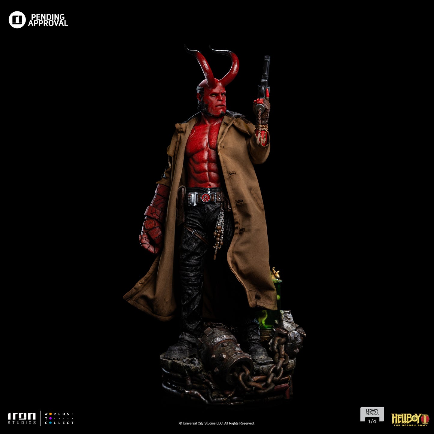 Hellboy Hellboy 2 1/4 Scale Statue Pre-order