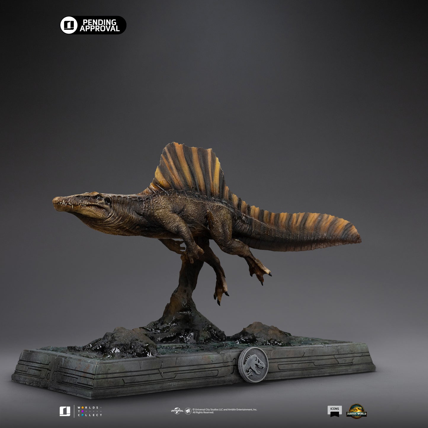 Spinosaurus Jurassic World Rebirth 1/20 Scale Statue Pre-order