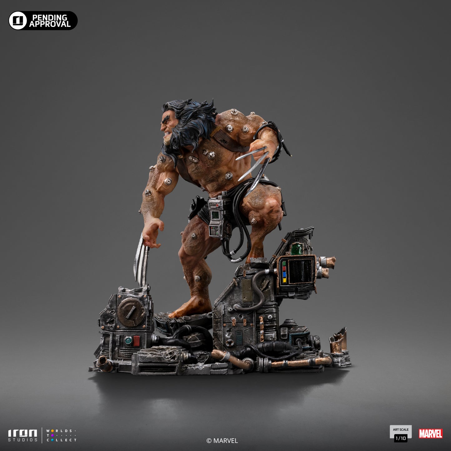 Weapon X Wolverine 50th Anniversary 1/10 Scale Statue