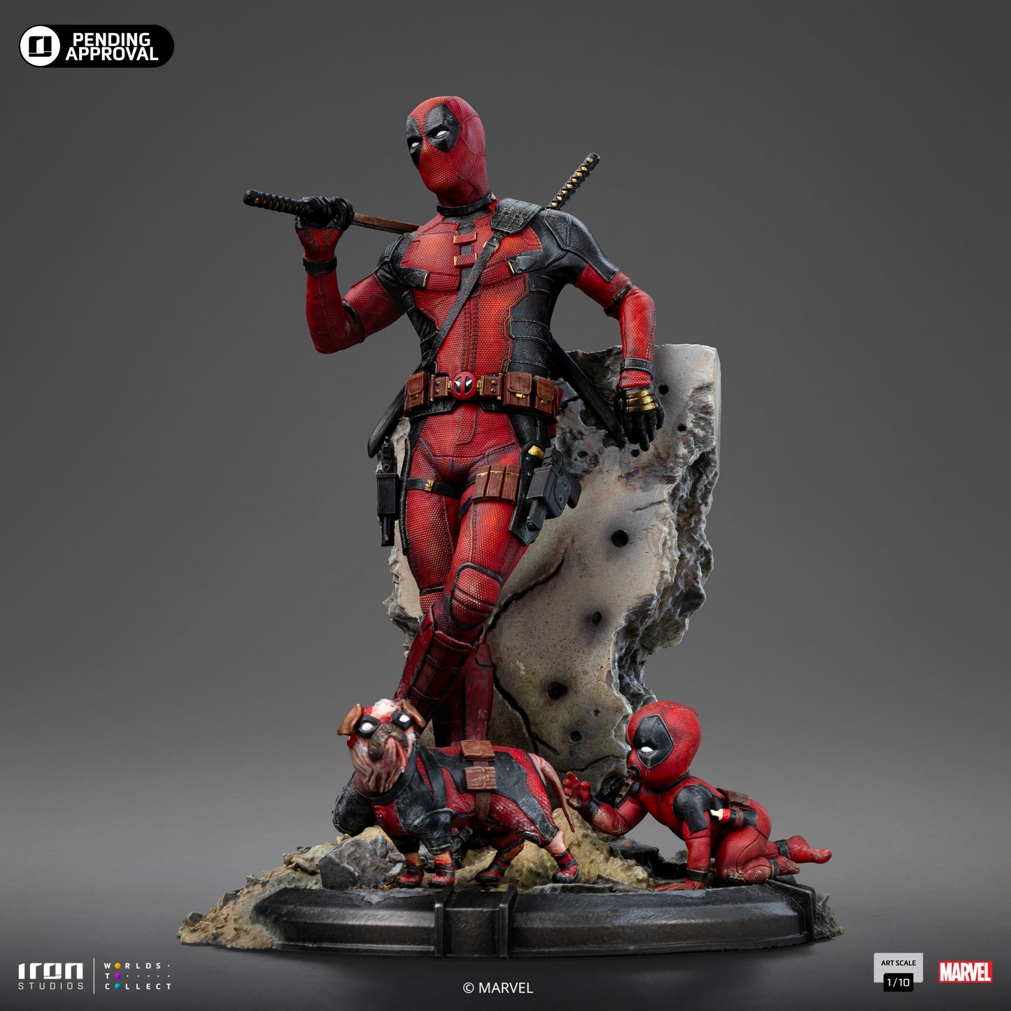 Deadpool Deadpool & Wolverine Movie 1/10 Scale Statue