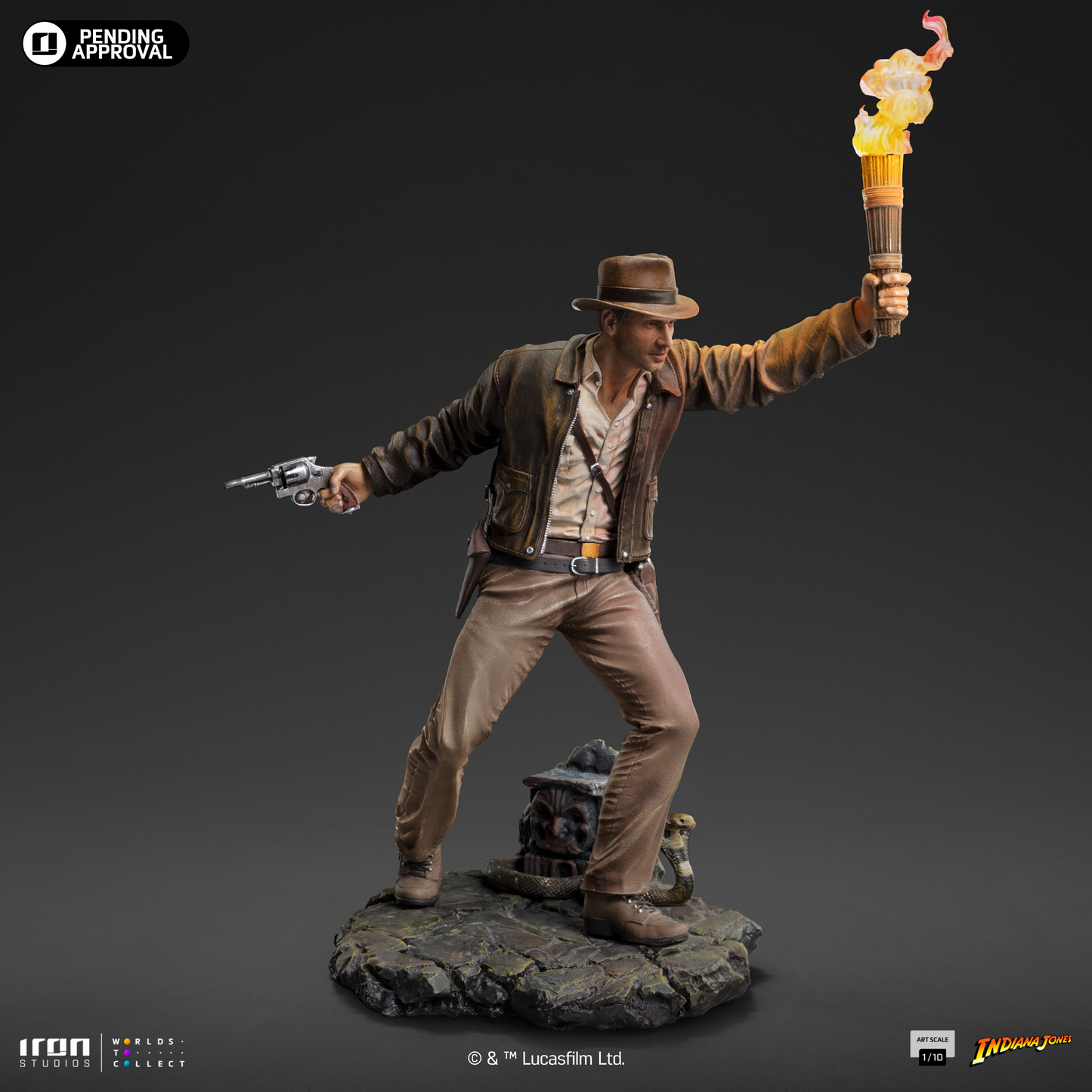 Indiana Jones 1/10 Scale Statue