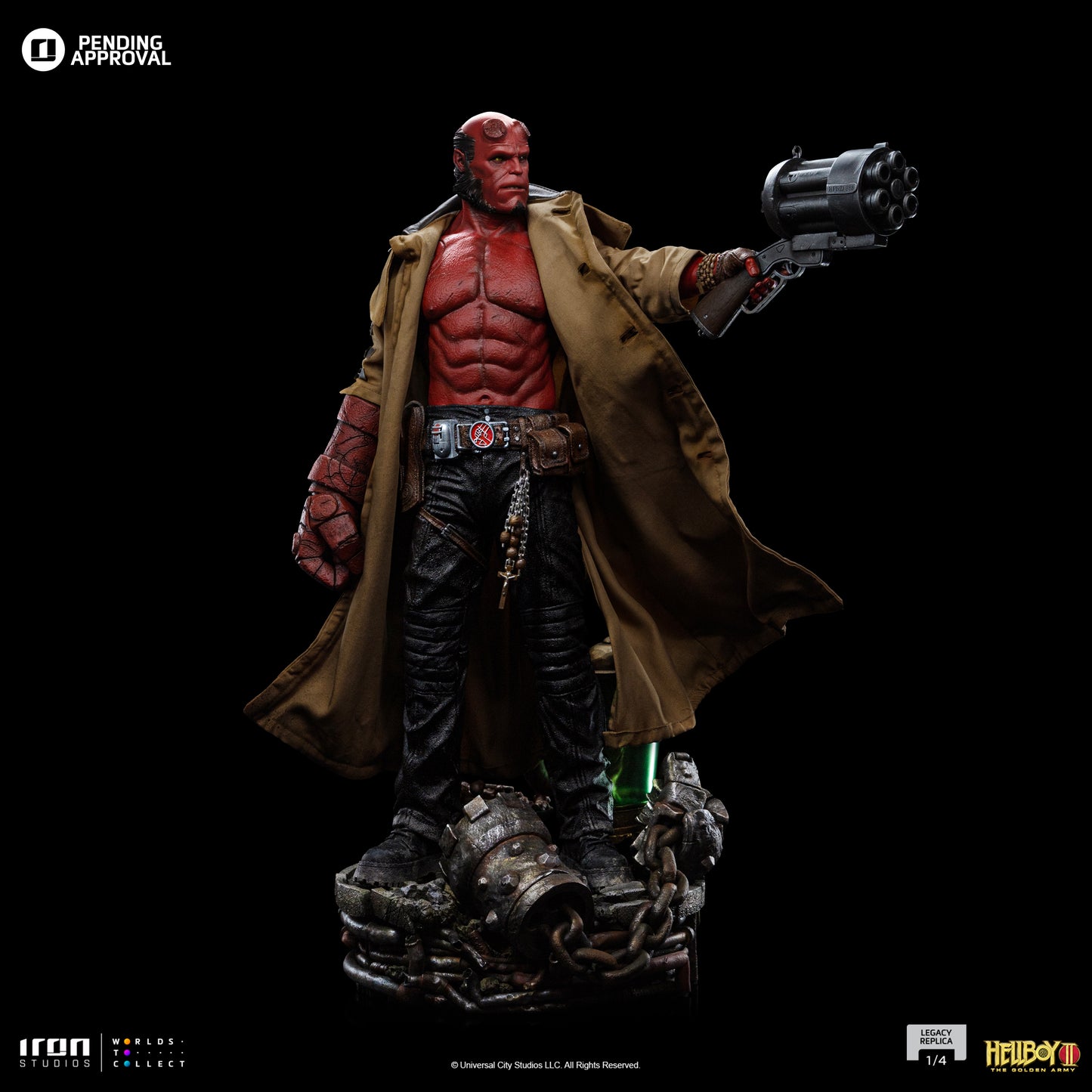 Hellboy Hellboy 2 1/4 Scale Statue Pre-order