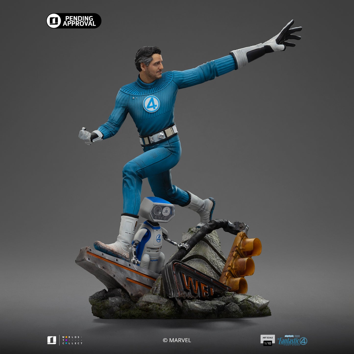 Mr. Fantastic Fantastic 4 1/10 Scale Statue Pre-order