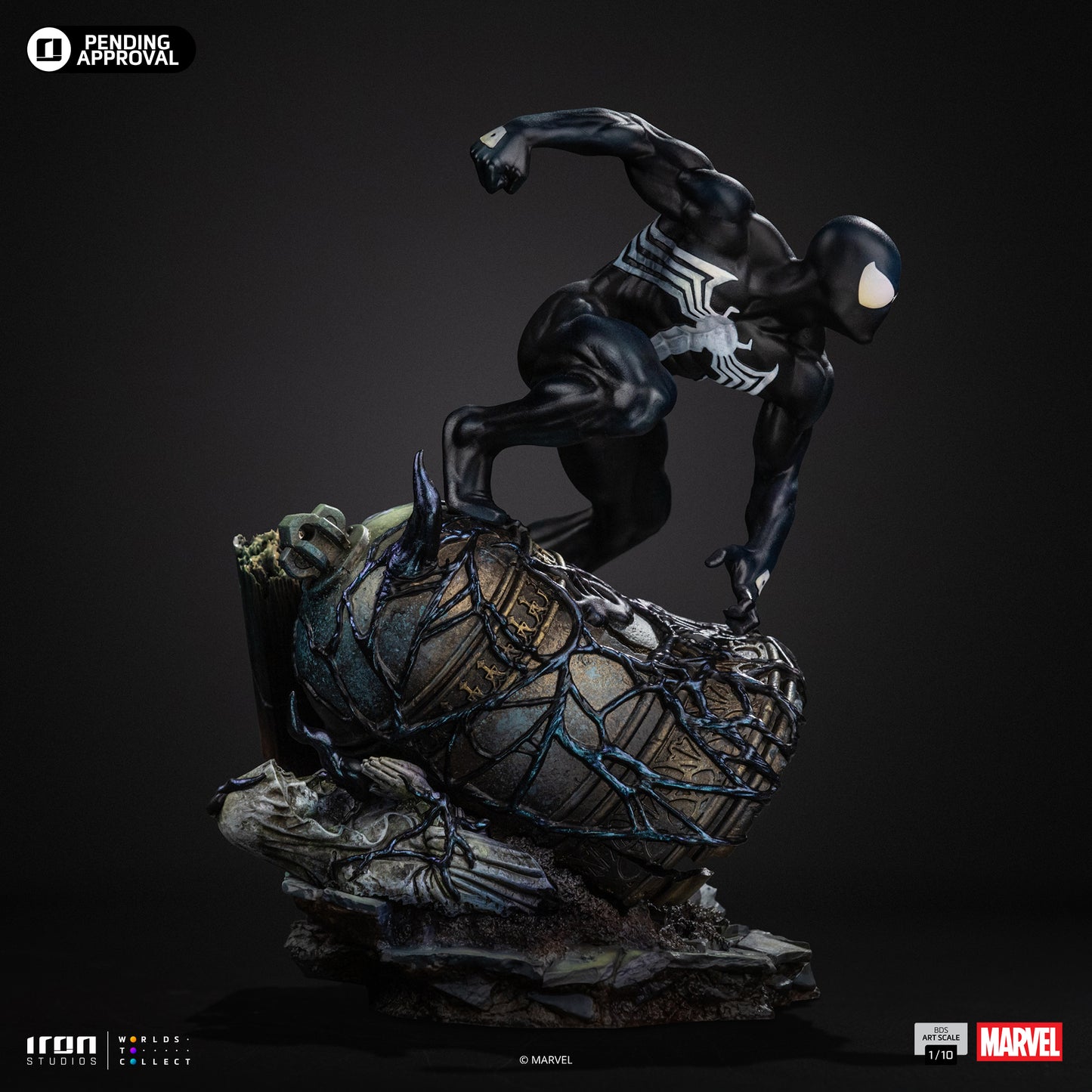 Spider-Man Black Suit Marvel Comics 1/10 Scale Statue Pre-order