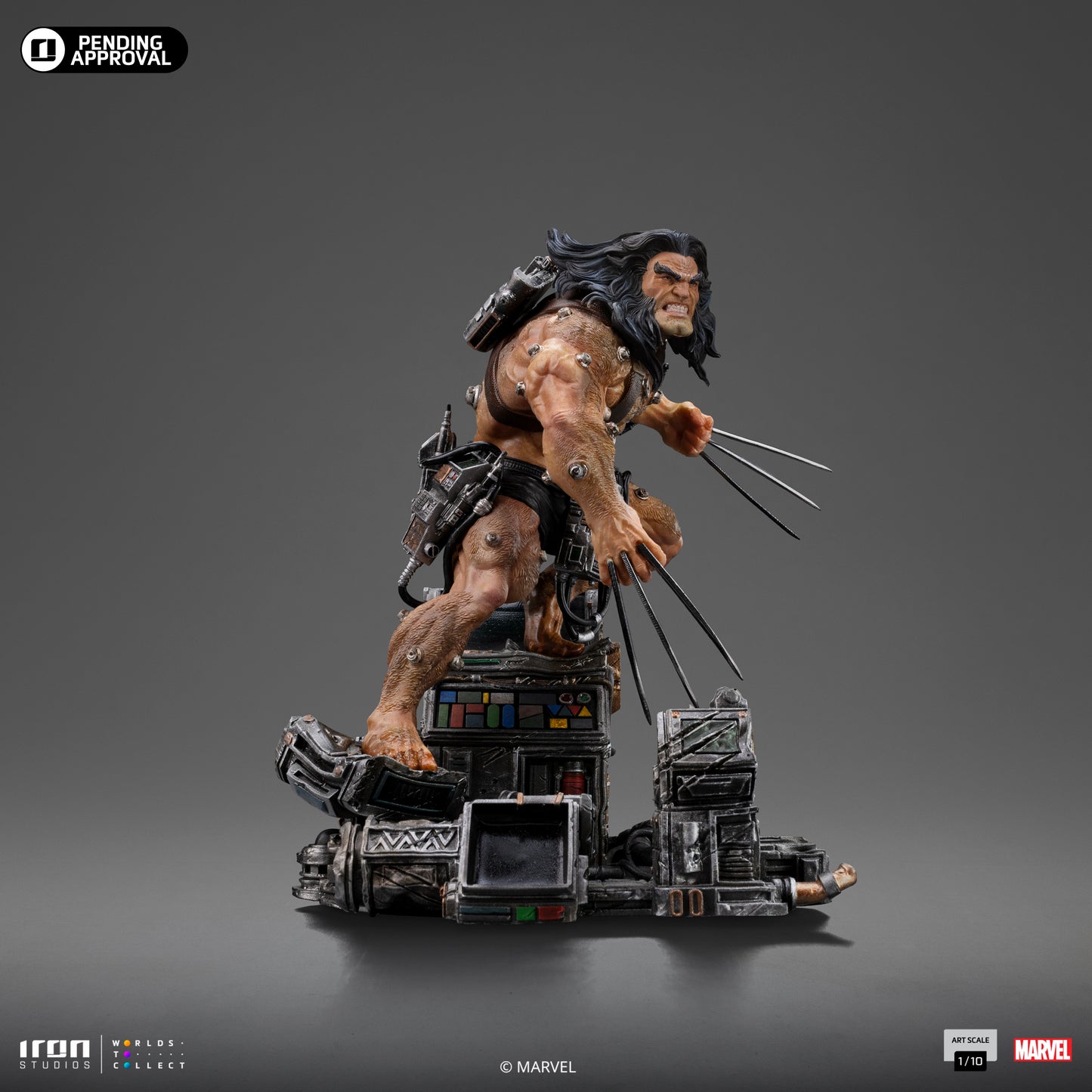 Weapon X Wolverine 50th Anniversary 1/10 Scale Statue