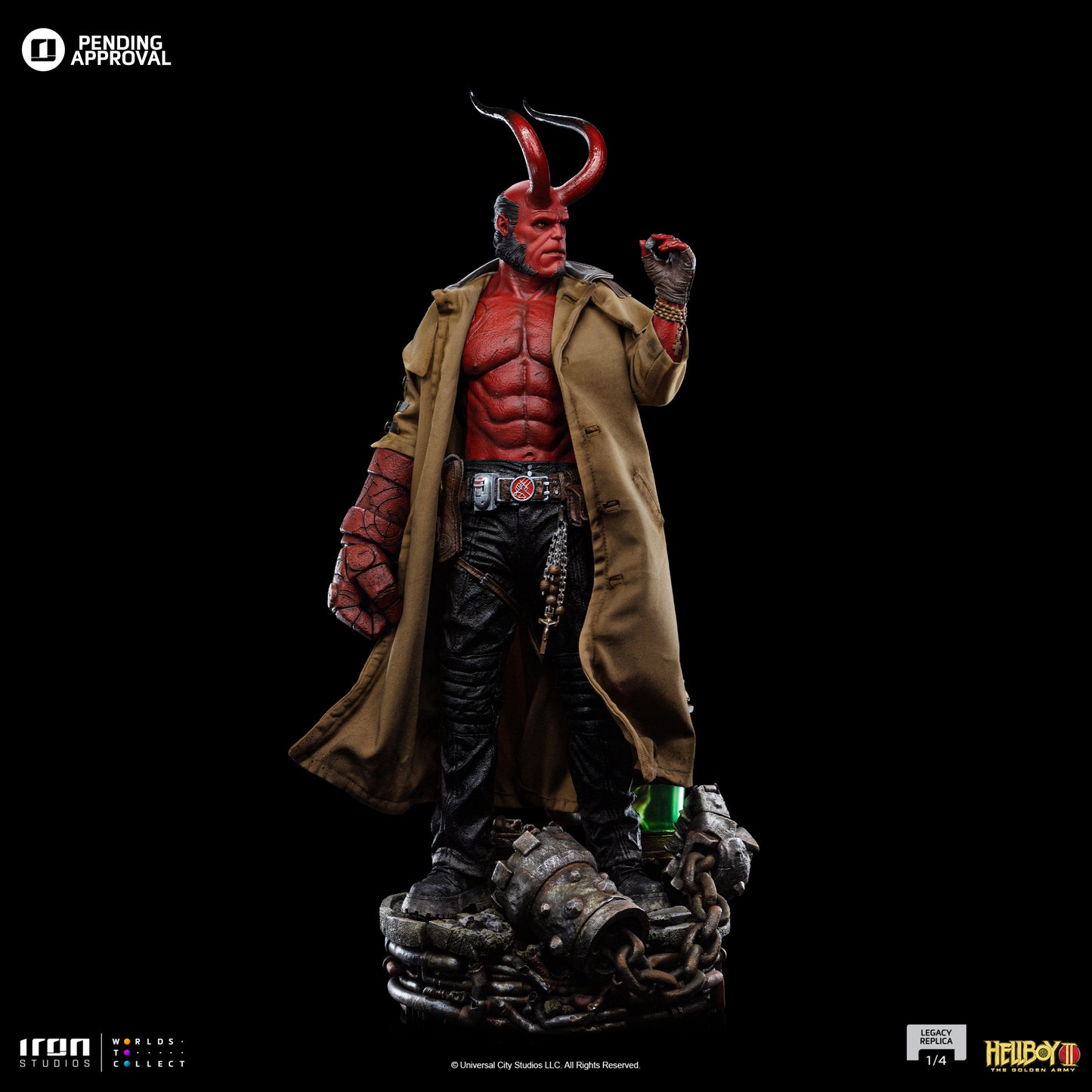 Hellboy Hellboy 2 1/4 Scale Statue Pre-order