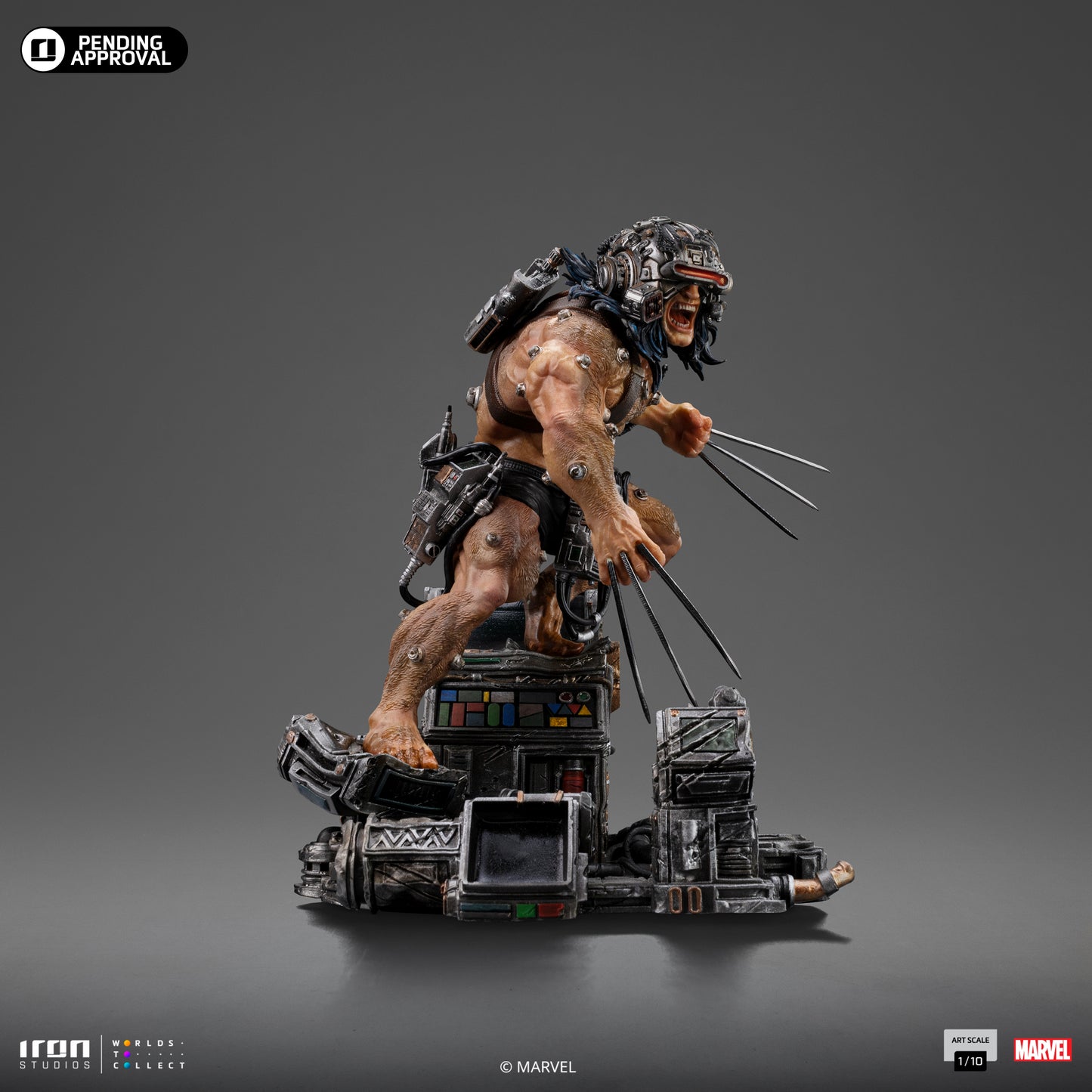 Weapon X Wolverine 50th Anniversary 1/10 Scale Statue