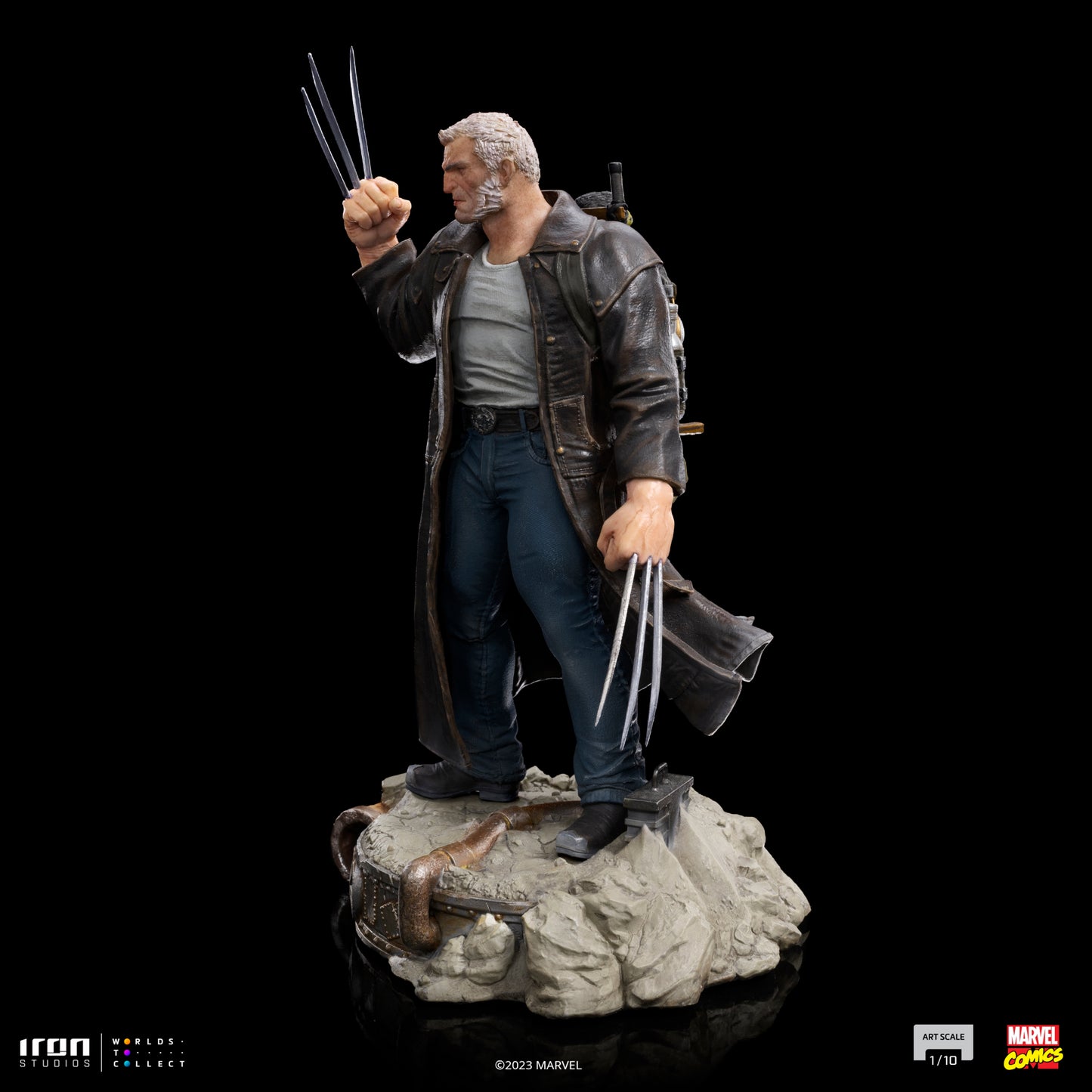 Old Man Logan Wolverine 50th Anniversary 1/10 Scale Statue