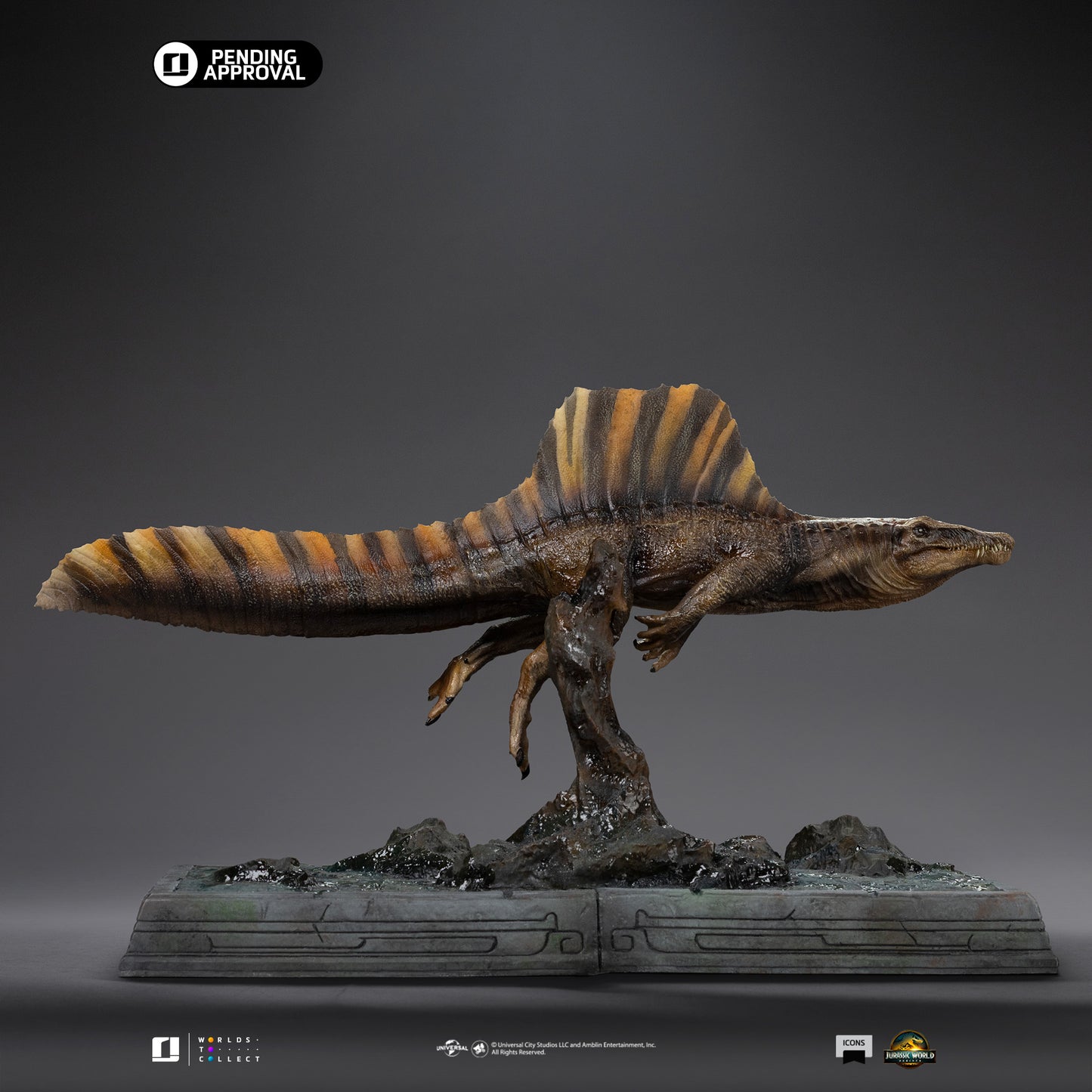 Spinosaurus Jurassic World Rebirth 1/20 Scale Statue Pre-order