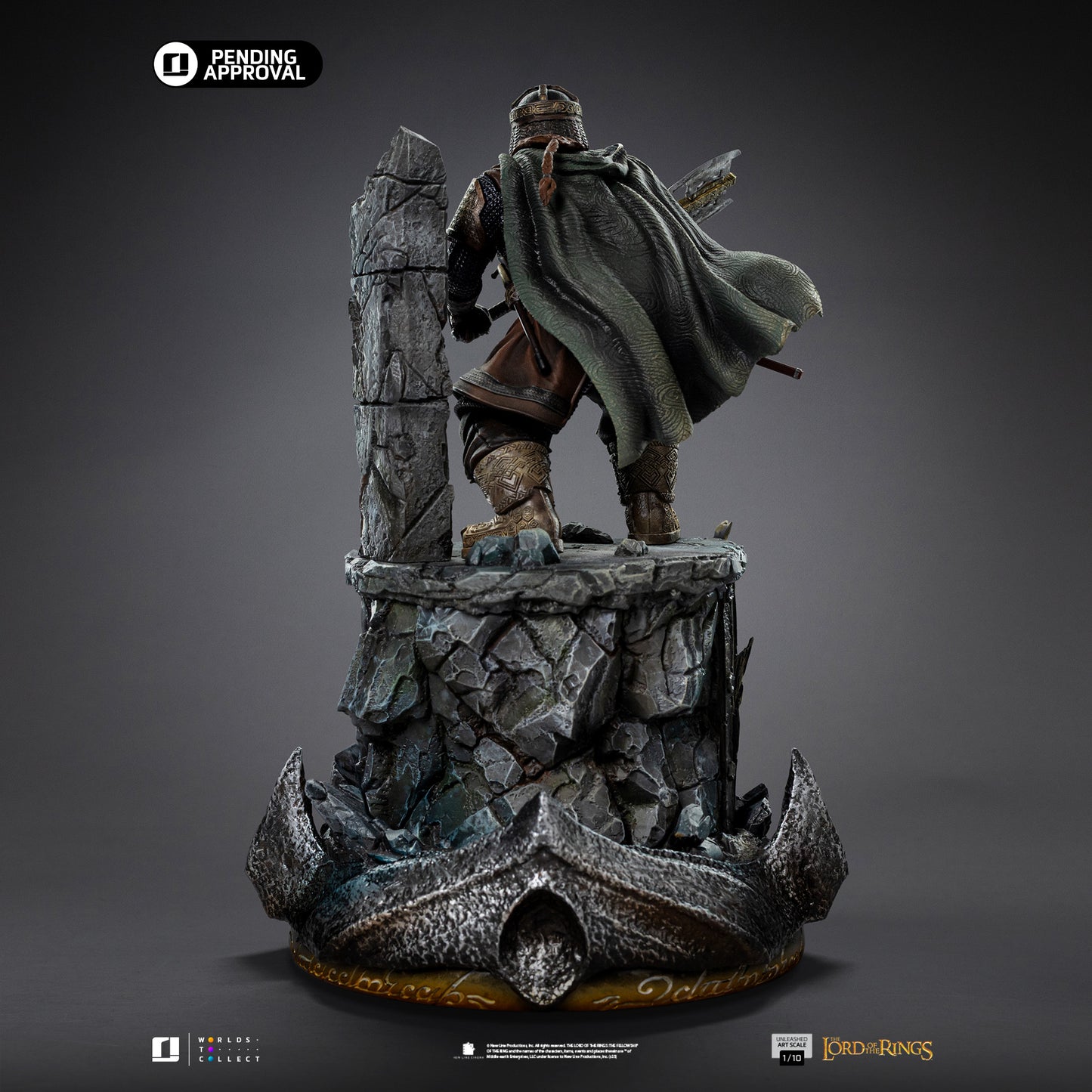 Gimli Unleashed LOTR 1/10 Scale Statue Pre-order