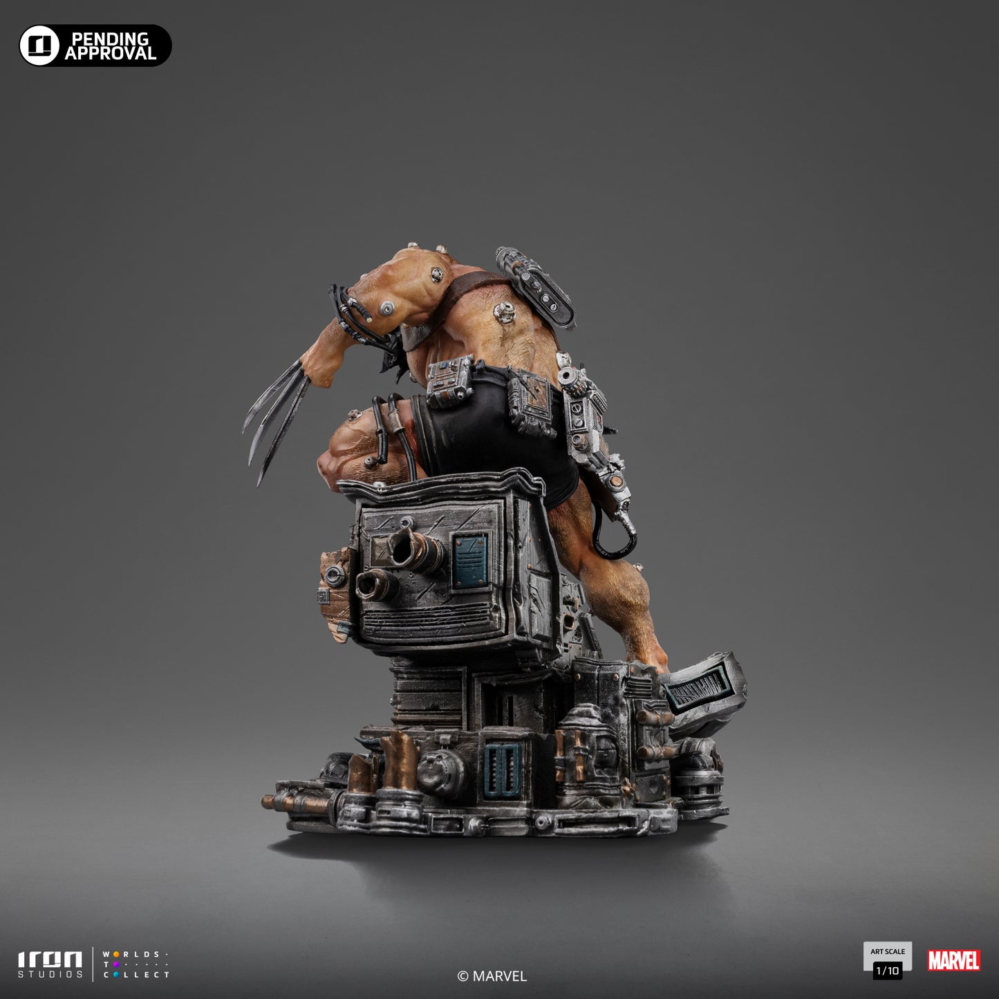 Weapon X Wolverine 50th Anniversary 1/10 Scale Statue
