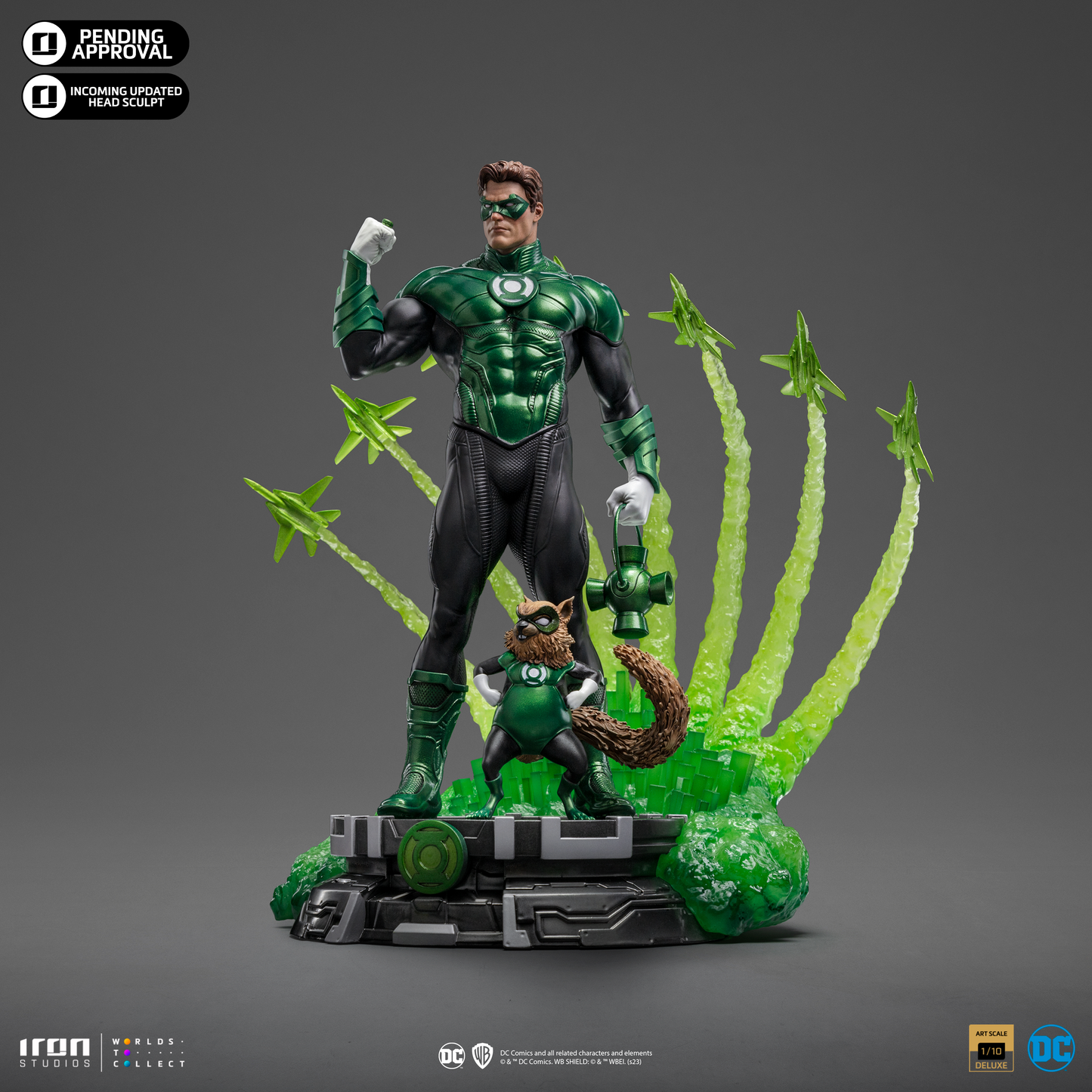 Green Lantern Unleashed DC Comics 1/10 Scale Statue