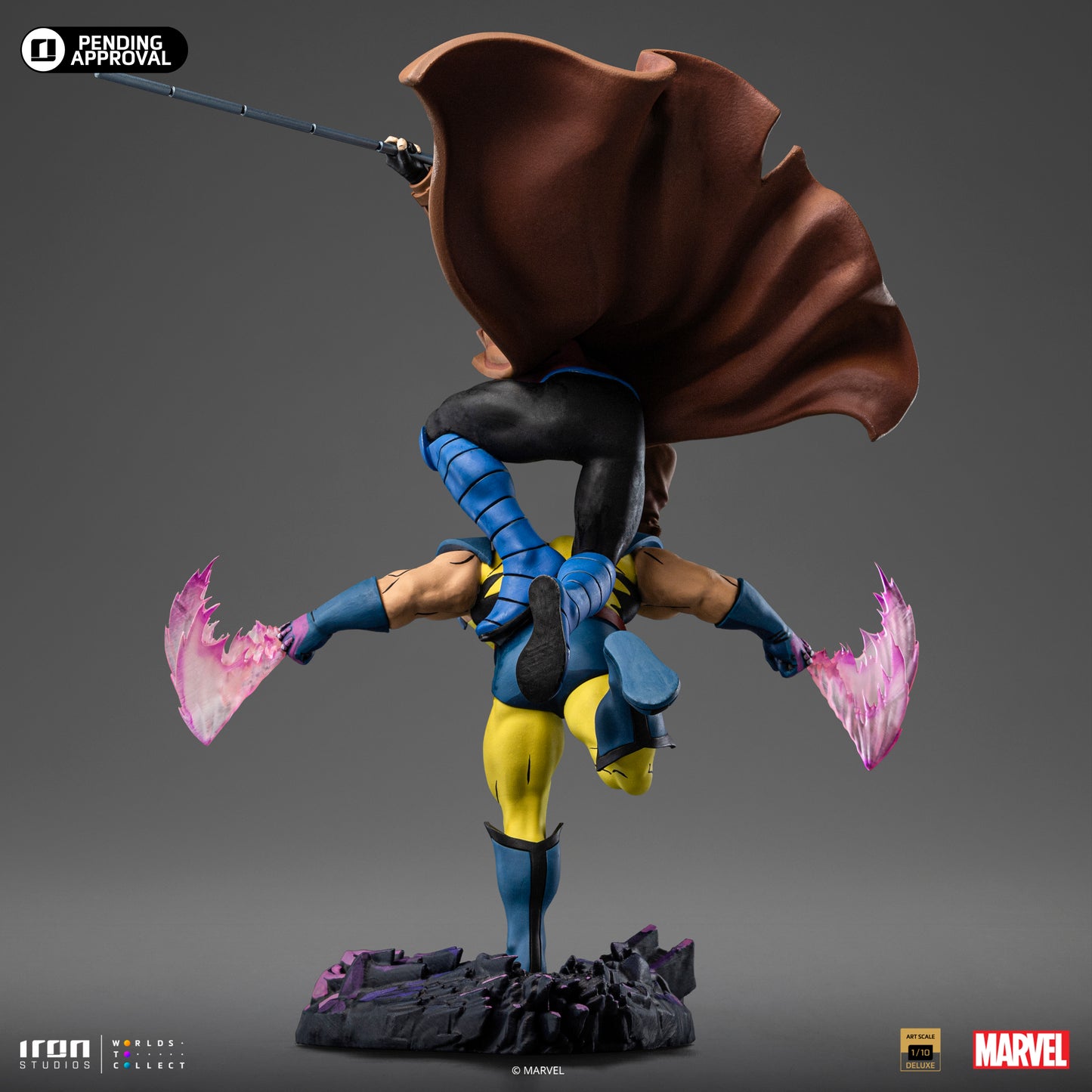 Gambit & Wolverine X-Men '97 1/10 Scale Statue