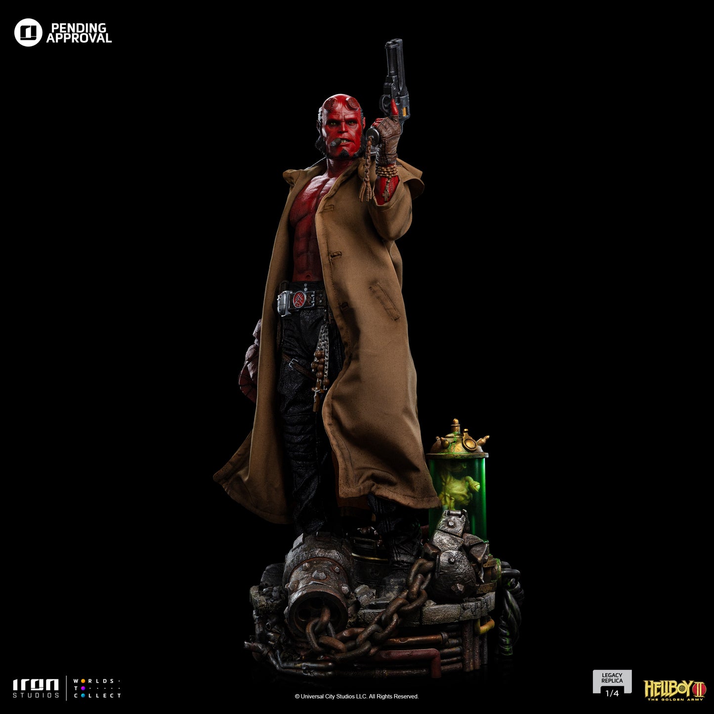Hellboy Hellboy 2 1/4 Scale Statue Pre-order