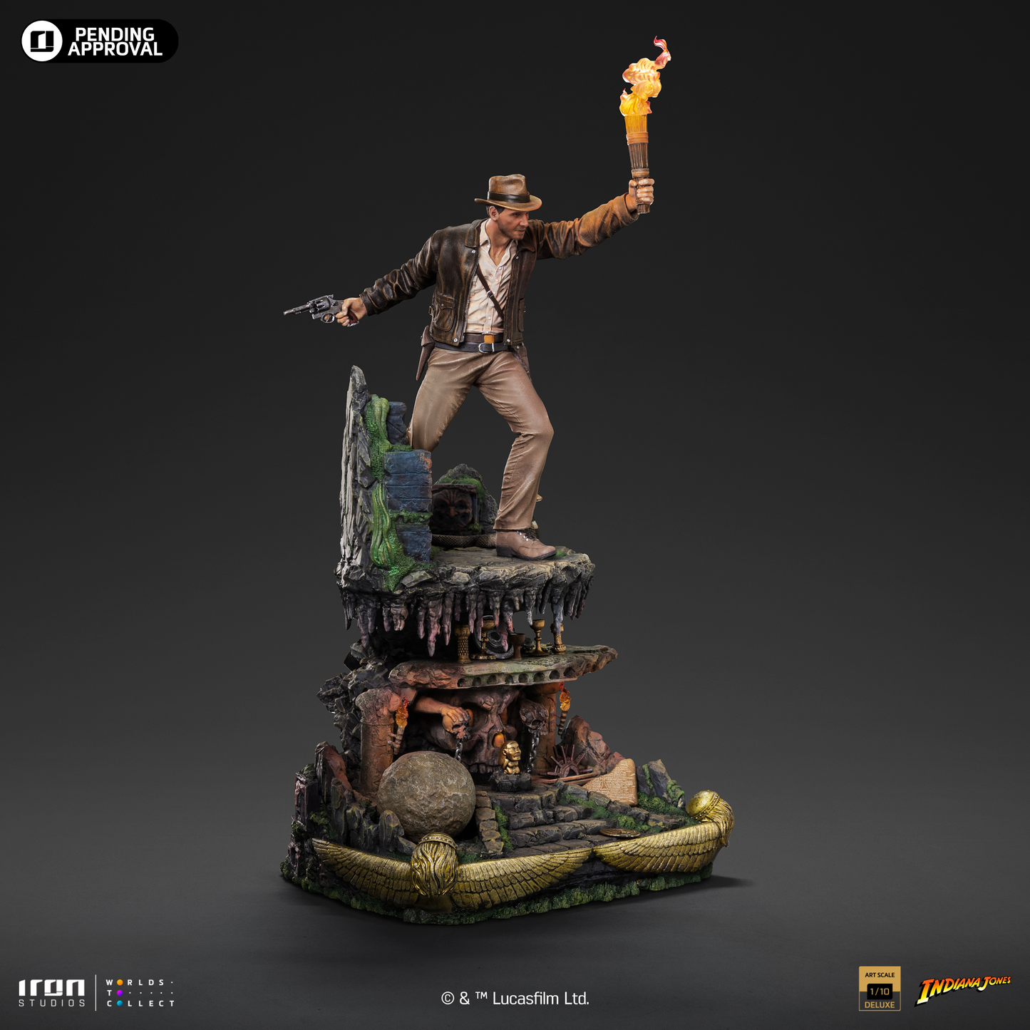 Indiana Jones Deluxe 1/10 Scale Statue Pre-order