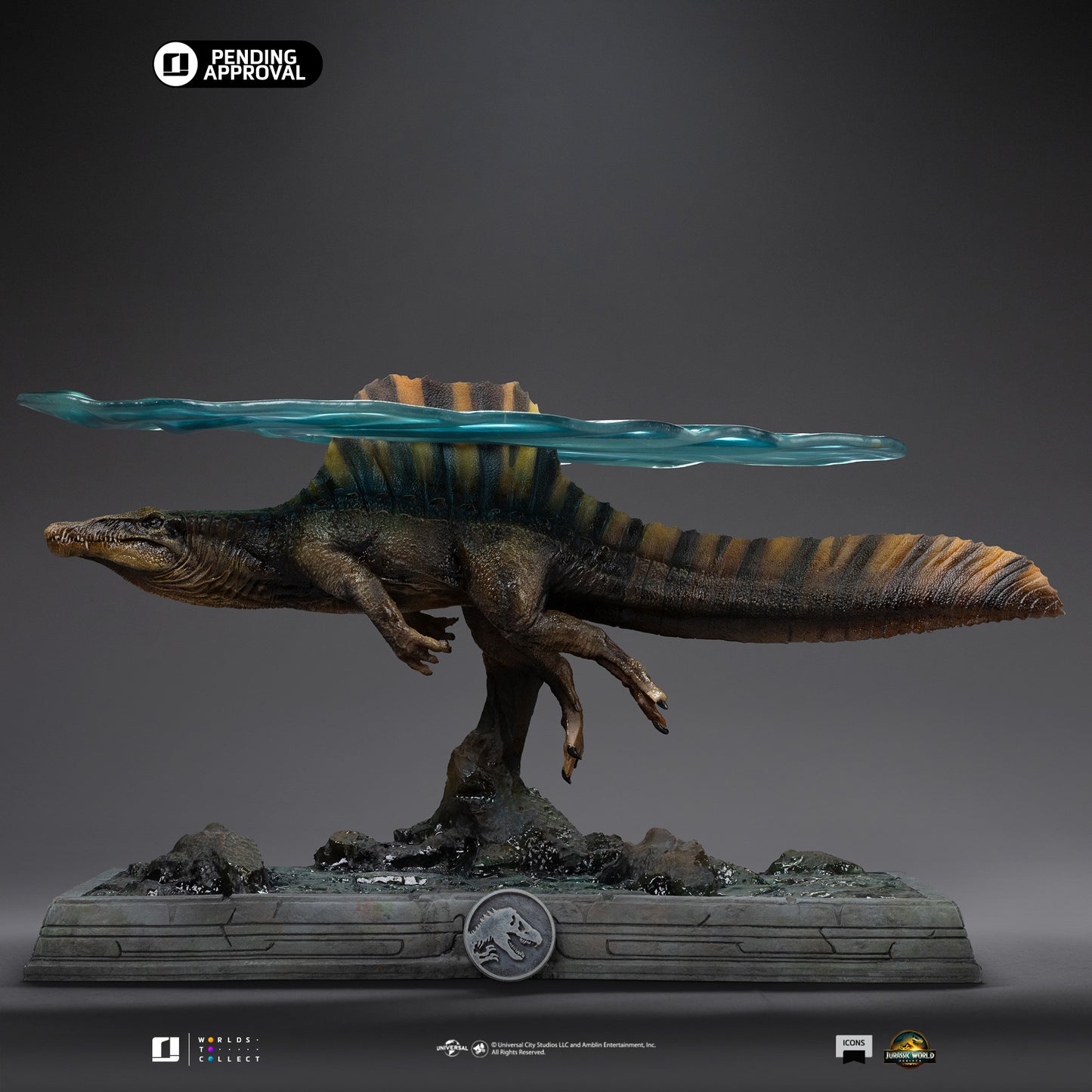 Spinosaurus Jurassic World Rebirth 1/20 Scale Statue Pre-order