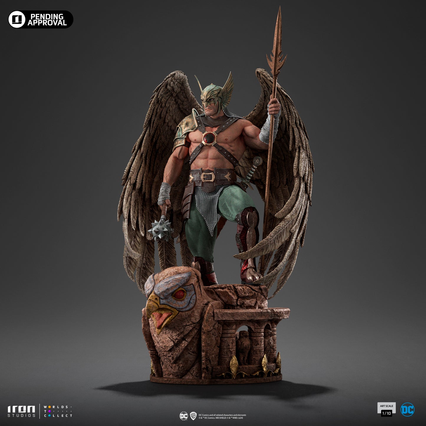 Hawkman DC Comics 10th Anniversary 1/10 Scale Statue Pre-order