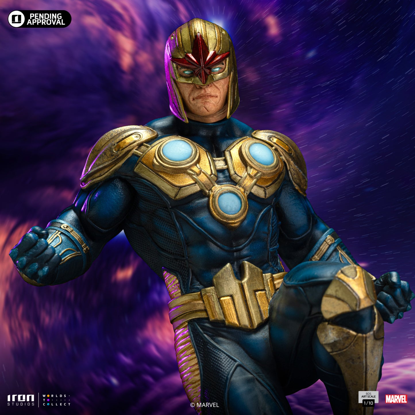 Nova Marvel Infinity Gauntlet 1/10 Scale Statue Pre-order