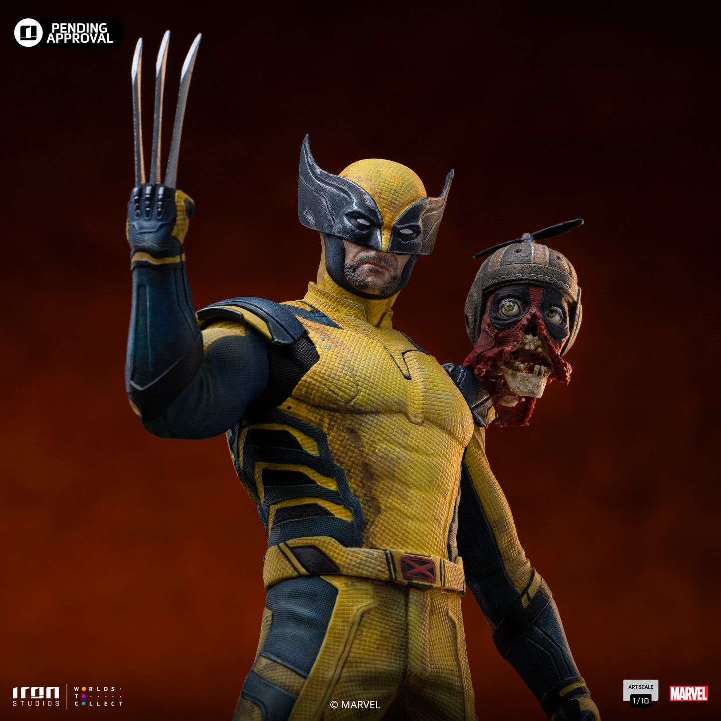 Wolverine Deadpool & Wolverine Movie 1/10 Scale Statue