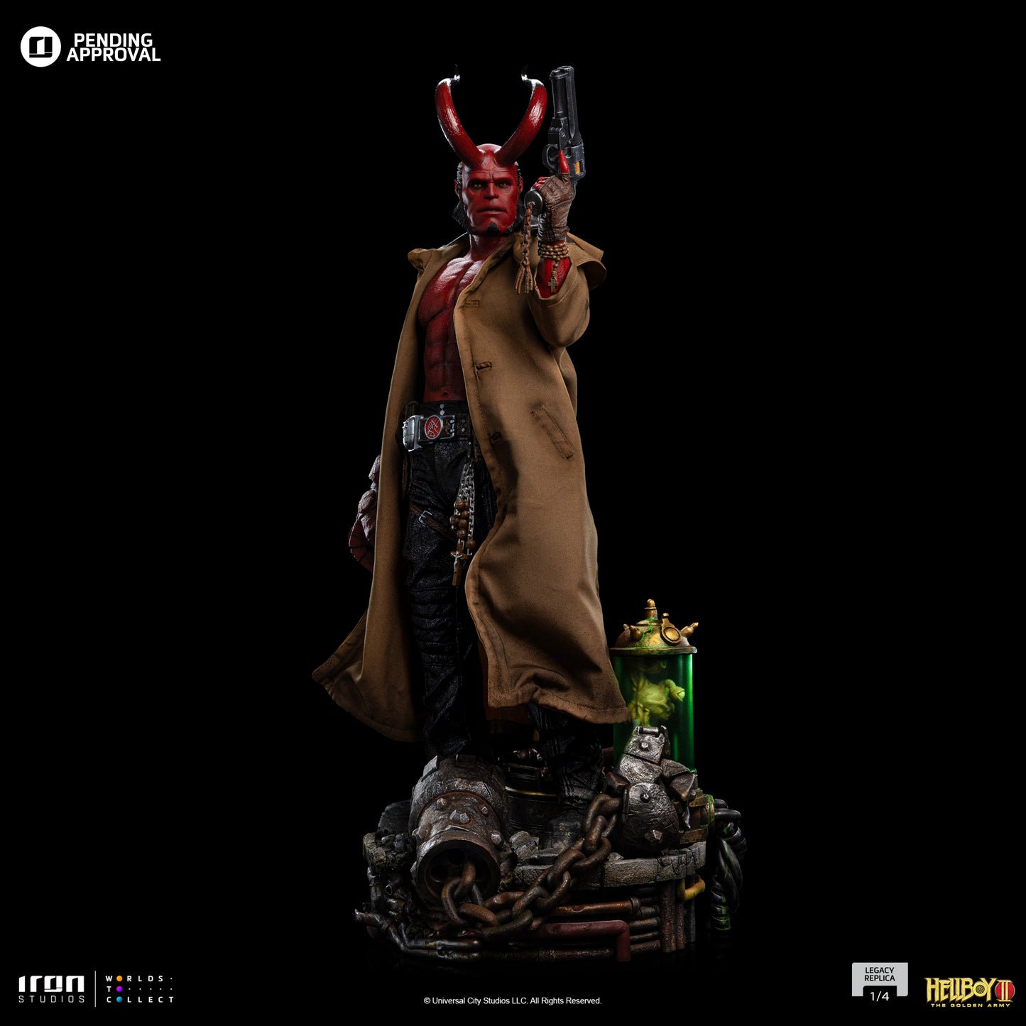 Hellboy Hellboy 2 1/4 Scale Statue Pre-order