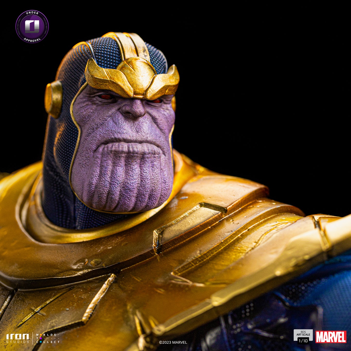 Thanos Infinity Gauntlet Diorama Iron Studios 1/10 Scale Statue