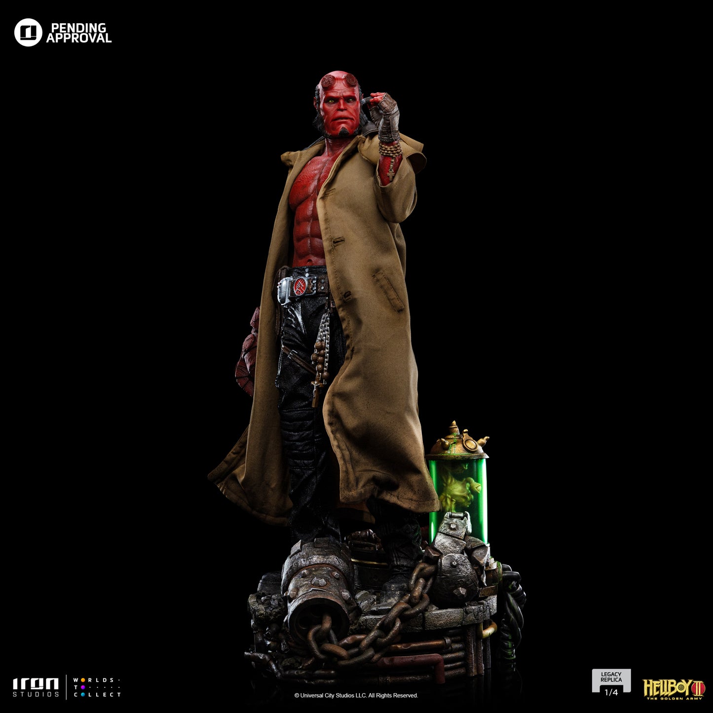 Hellboy Hellboy 2 1/4 Scale Statue Pre-order