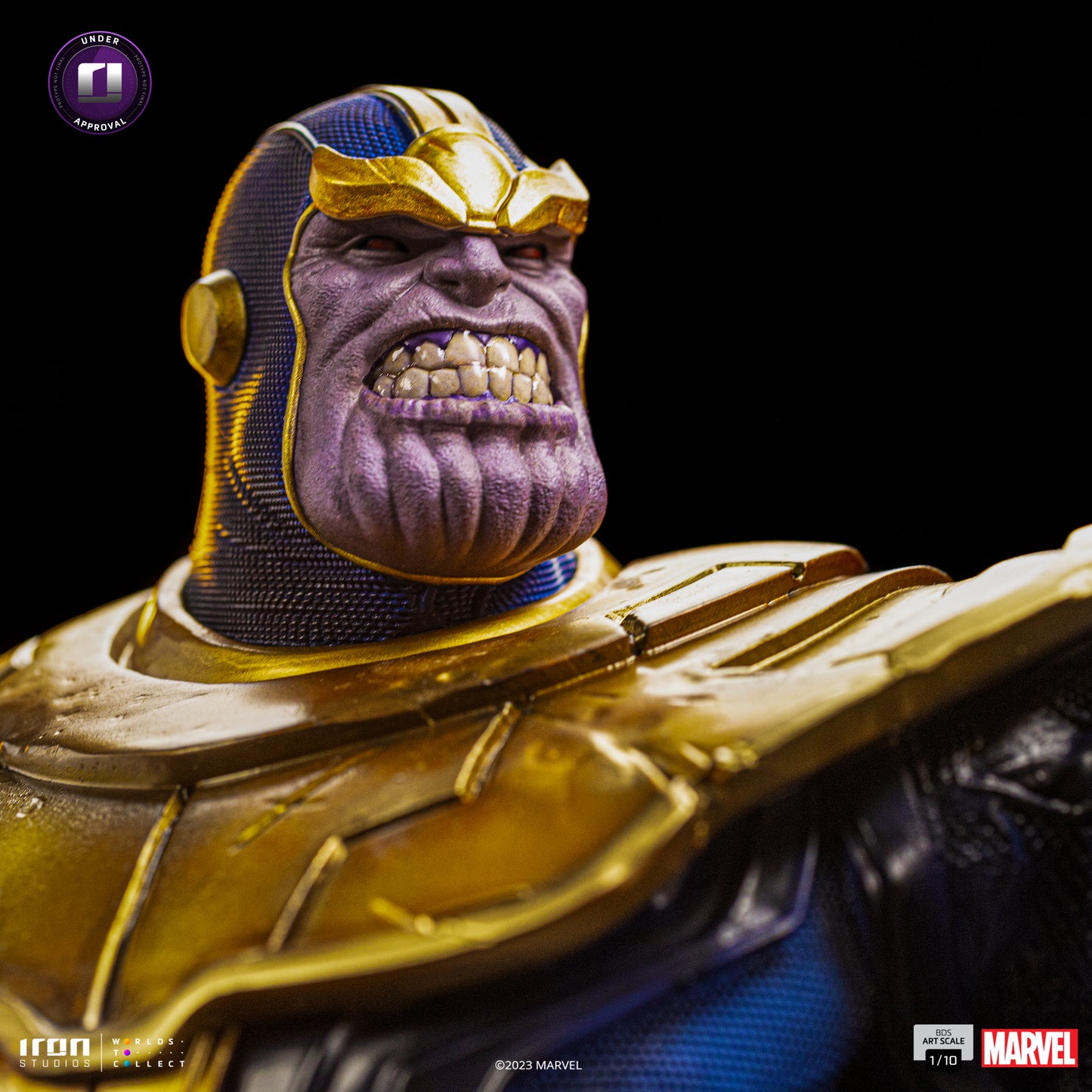 Thanos Infinity Gauntlet Diorama Iron Studios 1/10 Scale Statue