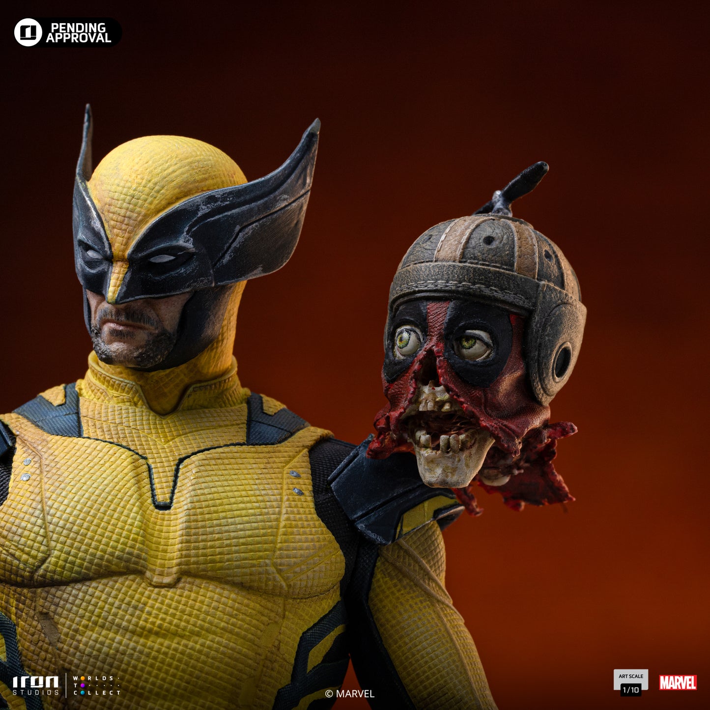 Wolverine Deadpool & Wolverine Movie 1/10 Scale Statue
