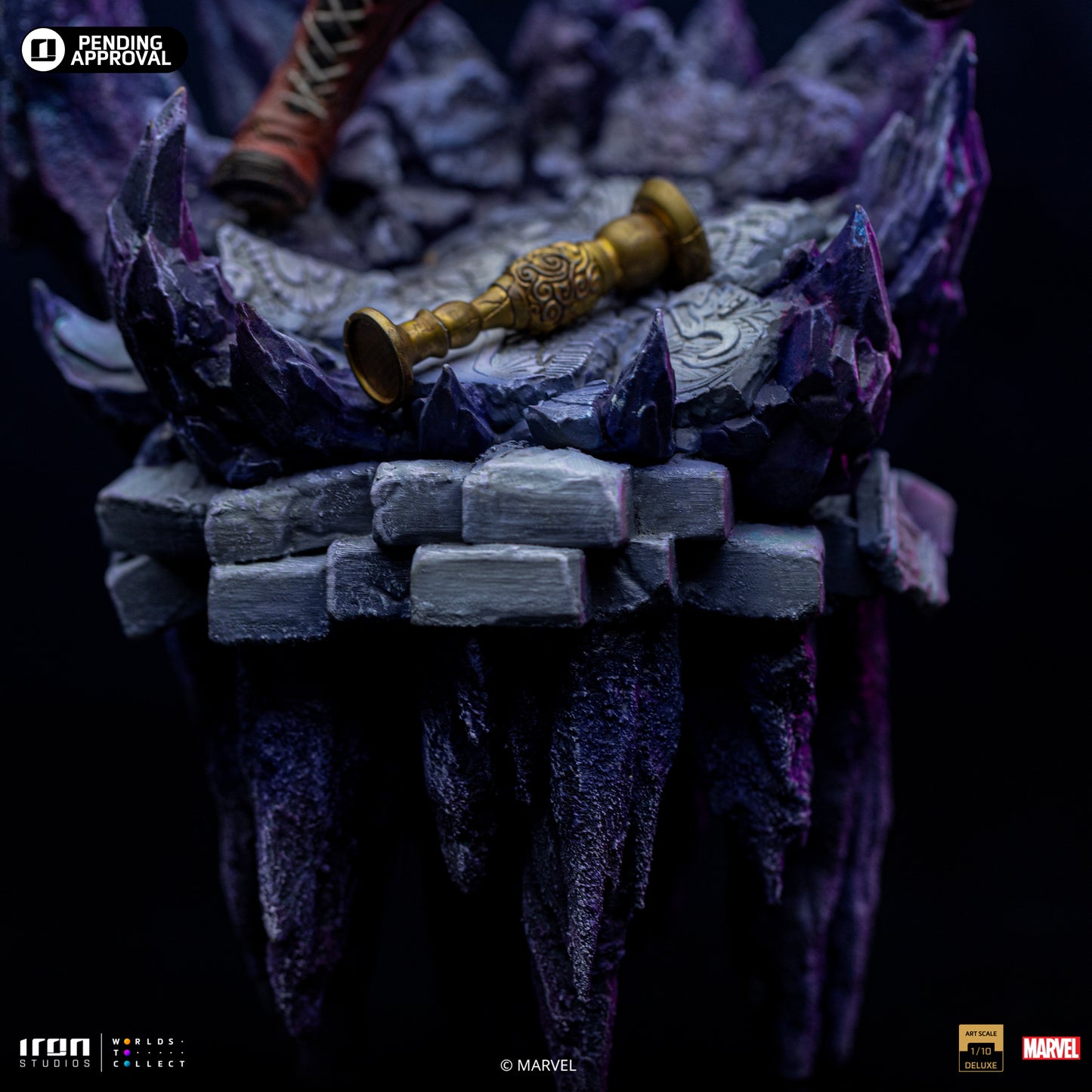 Captain America Deluxe Infinity Gauntlet Iron Studios 1/10 Scale Statue