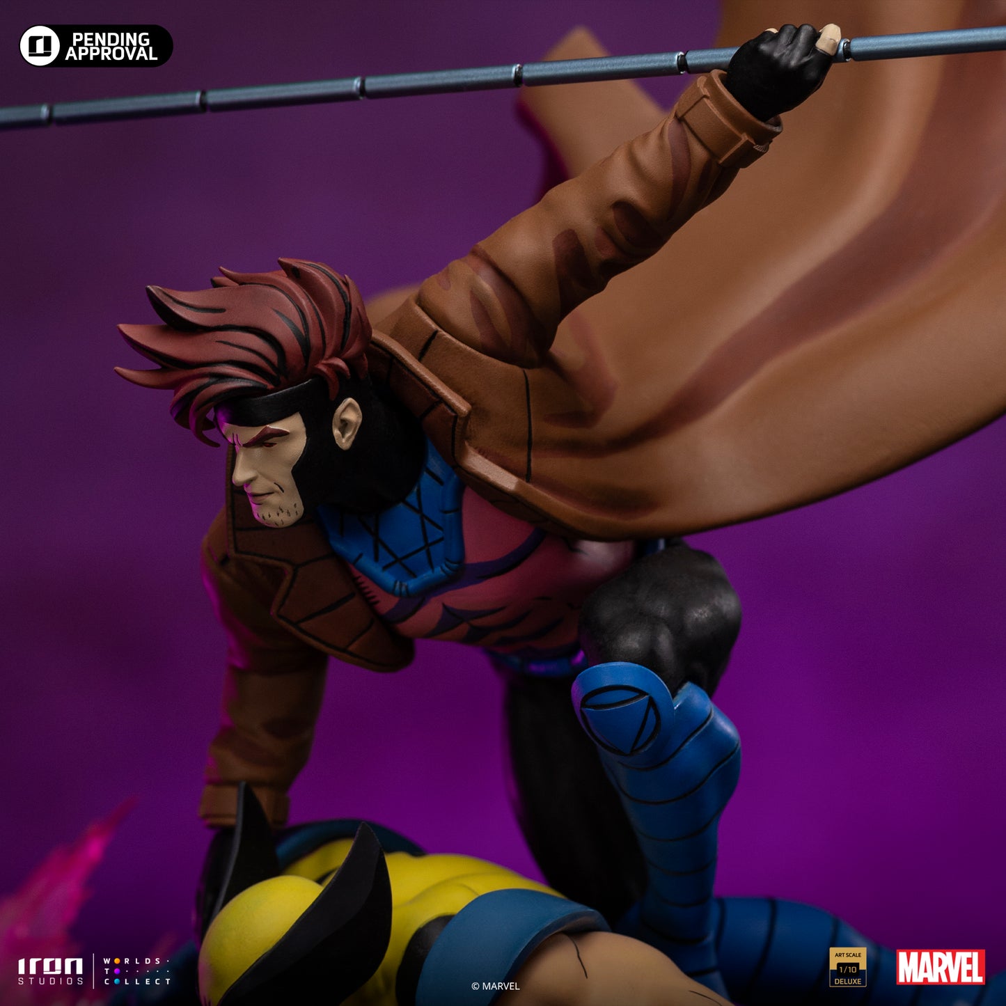Gambit & Wolverine X-Men '97 1/10 Scale Statue