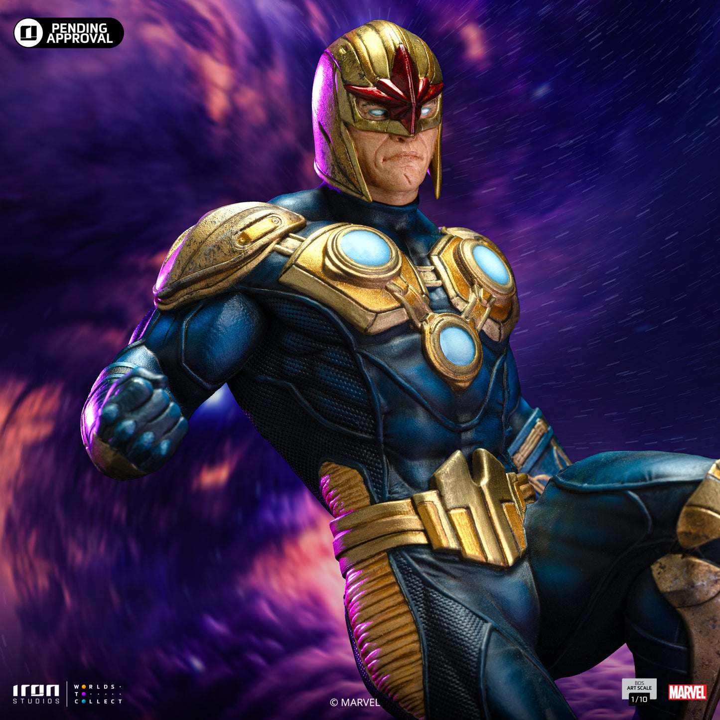 Nova Marvel Infinity Gauntlet 1/10 Scale Statue Pre-order