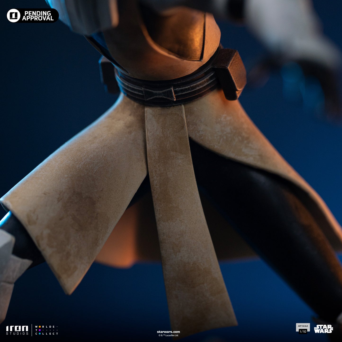 Obi-Wan Kenobi Star Wars Clone Wars 1/10 Scale Statue Pre-order