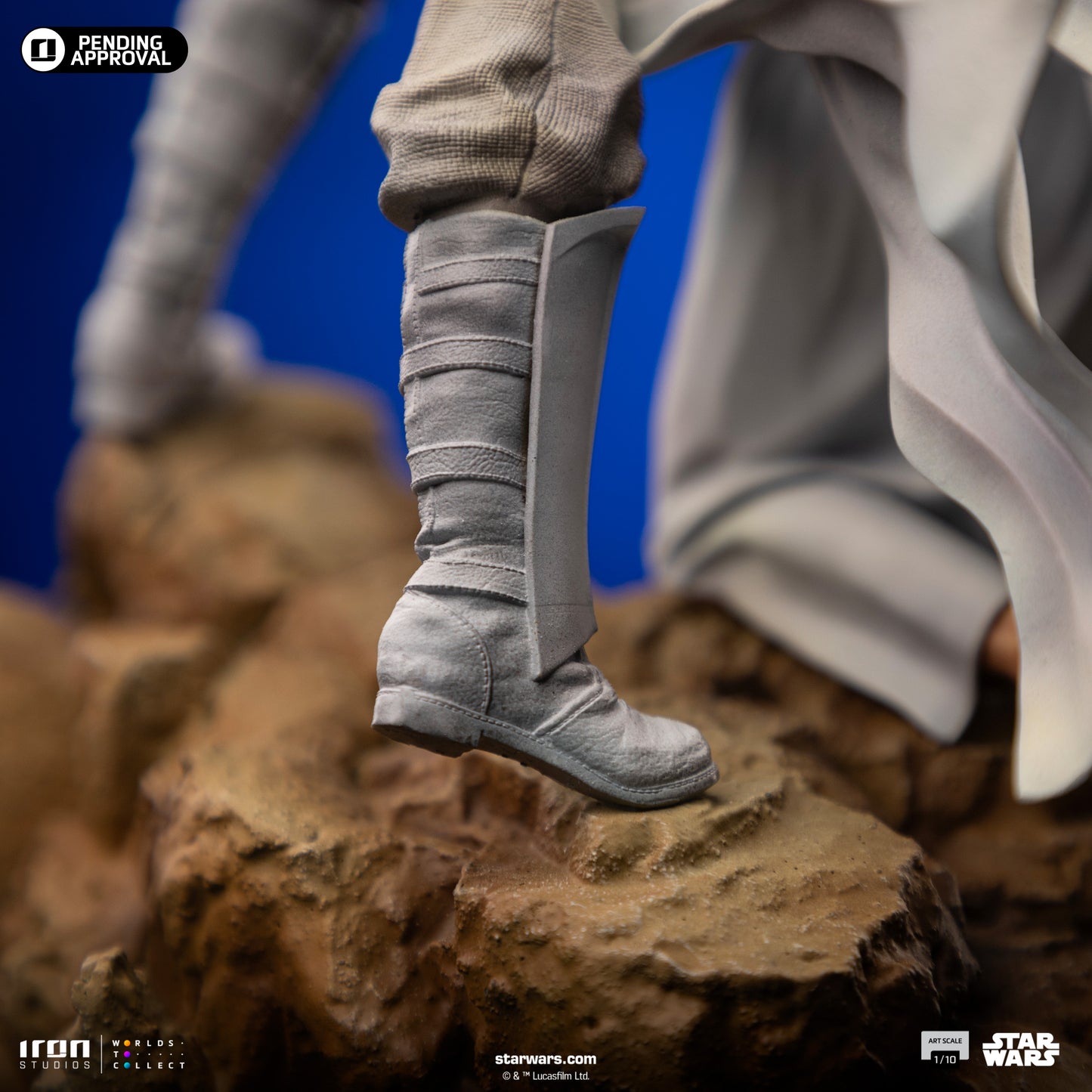 Luke and Leia Movie Poster Star Wars 1/10 Scale Statue Pre-order