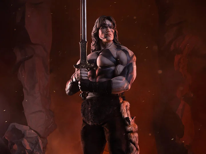 Conan The Barbarian War Paint PCS Collectibles 1/2 Scale Statue Pre-order