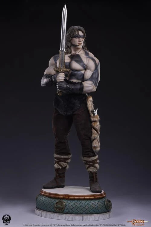 Conan The Barbarian War Paint PCS Collectibles 1/2 Scale Statue Pre-order