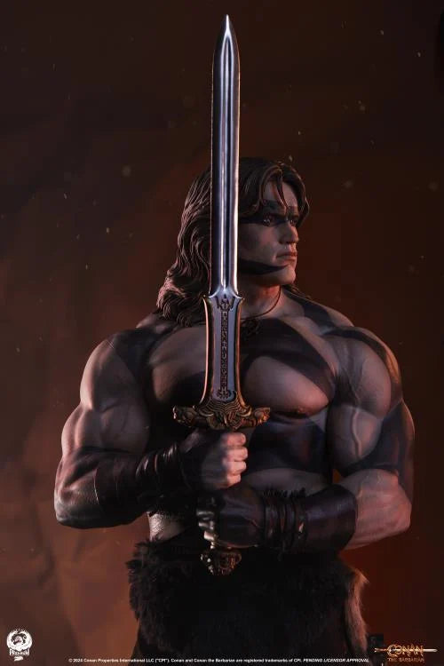 Conan The Barbarian War Paint PCS Collectibles 1/2 Scale Statue Pre-order