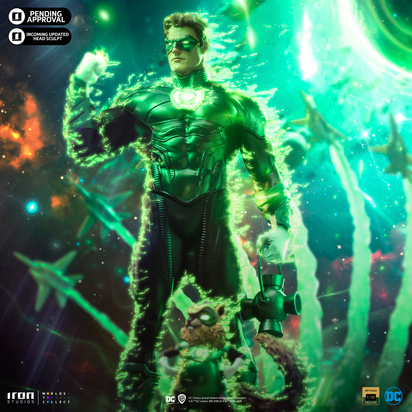 Green Lantern Unleashed DC Comics 1/10 Scale Statue