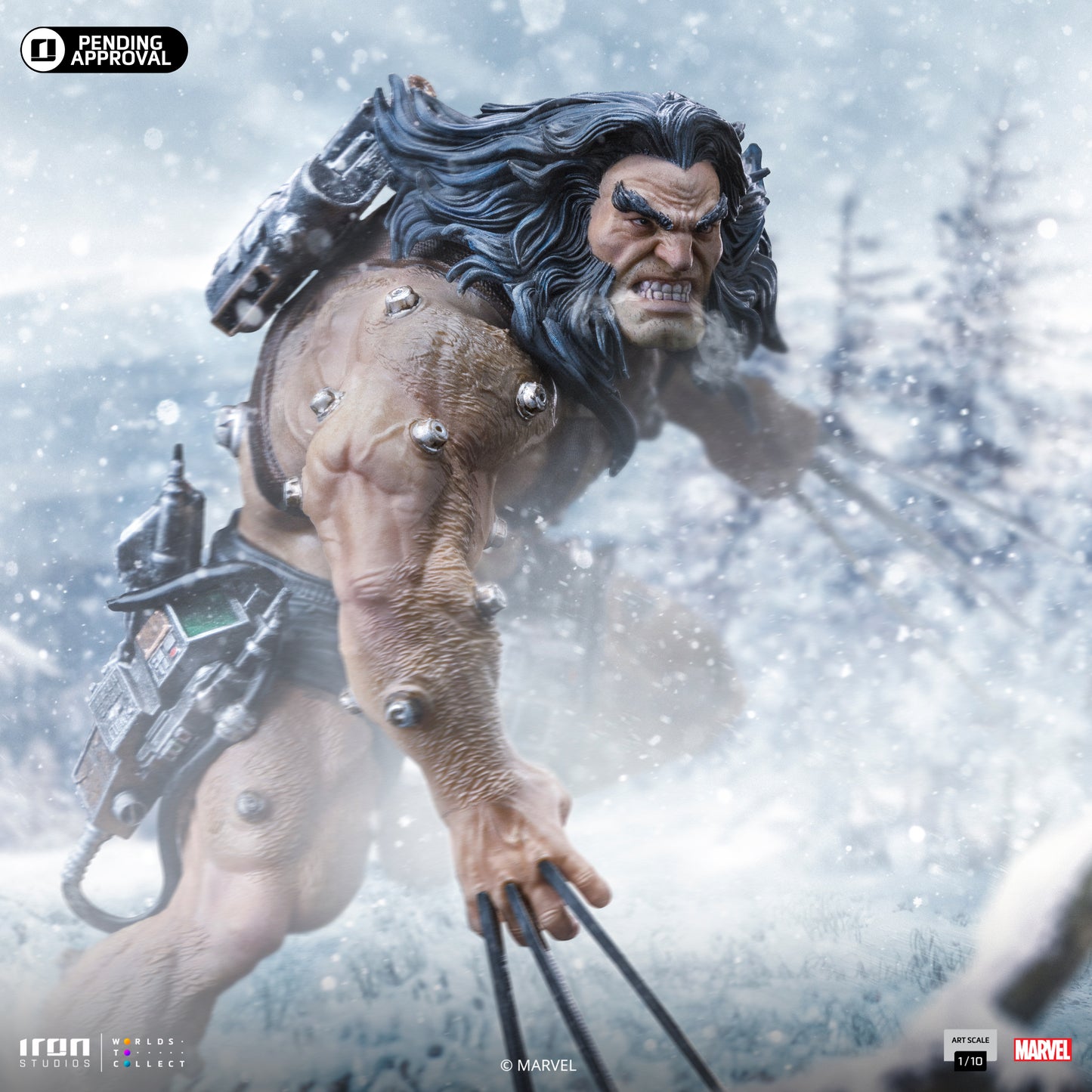 Weapon X Wolverine 50th Anniversary 1/10 Scale Statue