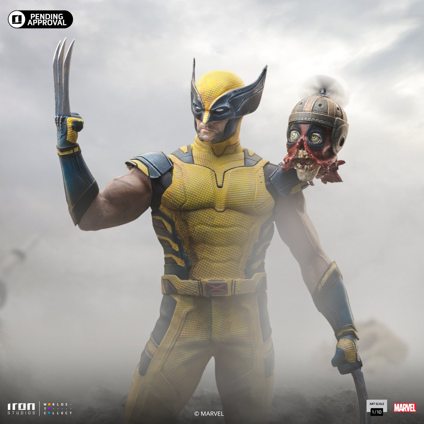 Wolverine Deadpool & Wolverine Movie 1/10 Scale Statue